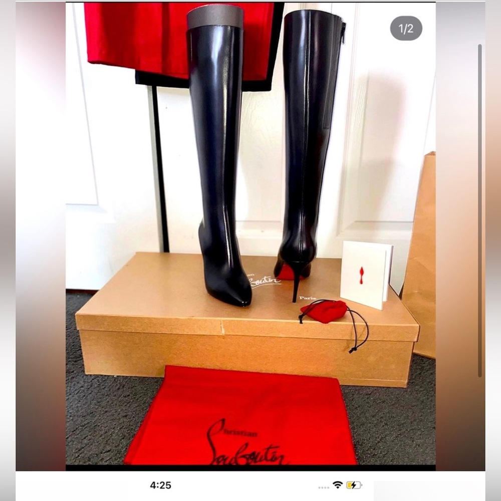New Christian Louboutin boots